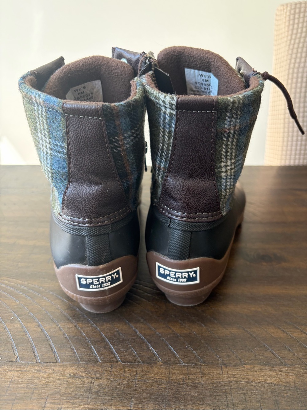 Sperry Waterproof Duck Boots Women’s Size 8 - Picture 5 of 7